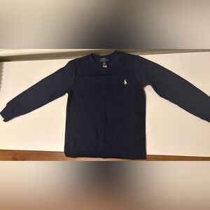 Polo by Ralph Lauren Kids Navy Long Sleeve Tee